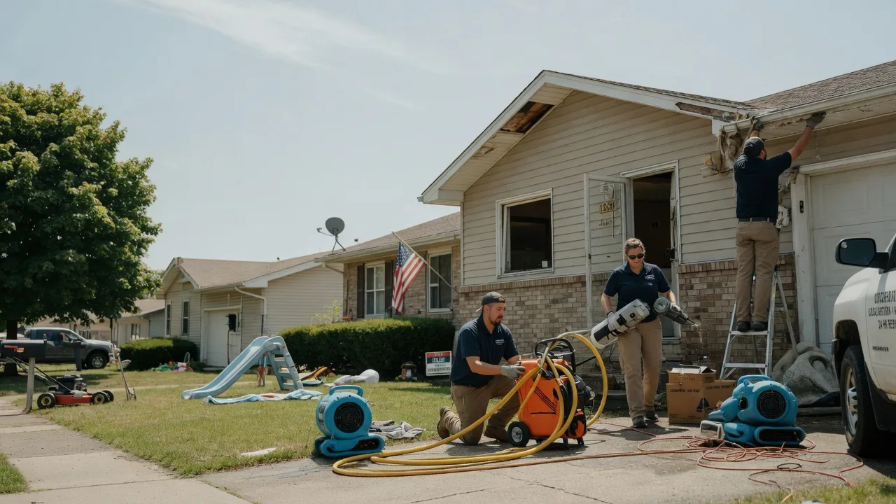 Water Damage Restoration in Center Point, WV near me